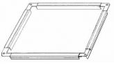 Augsta blīvējuma flancis FSM, taisnstūra sistēmai, no K-profila;Фланец повышенного уплотнения FSM, для прямоугольных систем, из K-профиля;High sealing flange FSM, for rectangular duct system, of the K-profile. gab. 0.00 Ls