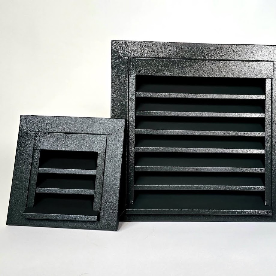 Наружная вентиляционная решетка оцинкованная