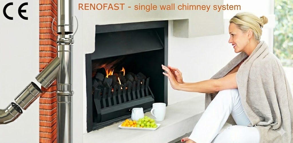 Renofast - stainless steel chimney system