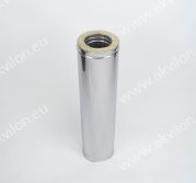 Izolēta dūmvada caurule 1000mm;Изолированная труба 1000мм;Insulated flue pipe 1000mm. gab. 0.00 Ls