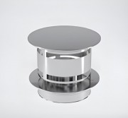 Dūmvada nobeigums ar jumtiņu;Окончание дымохода с зонтом; Terminal with raincap. cnt. 0.00 Ls