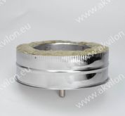 Izolēts kondensāta izvads uz leju;Изолированный отвод конденсата вниз;Insulated condensate drain element downwards. gab. 0.00 Ls